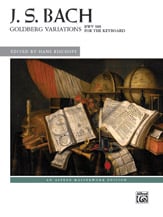 Goldberg Variations piano sheet music cover